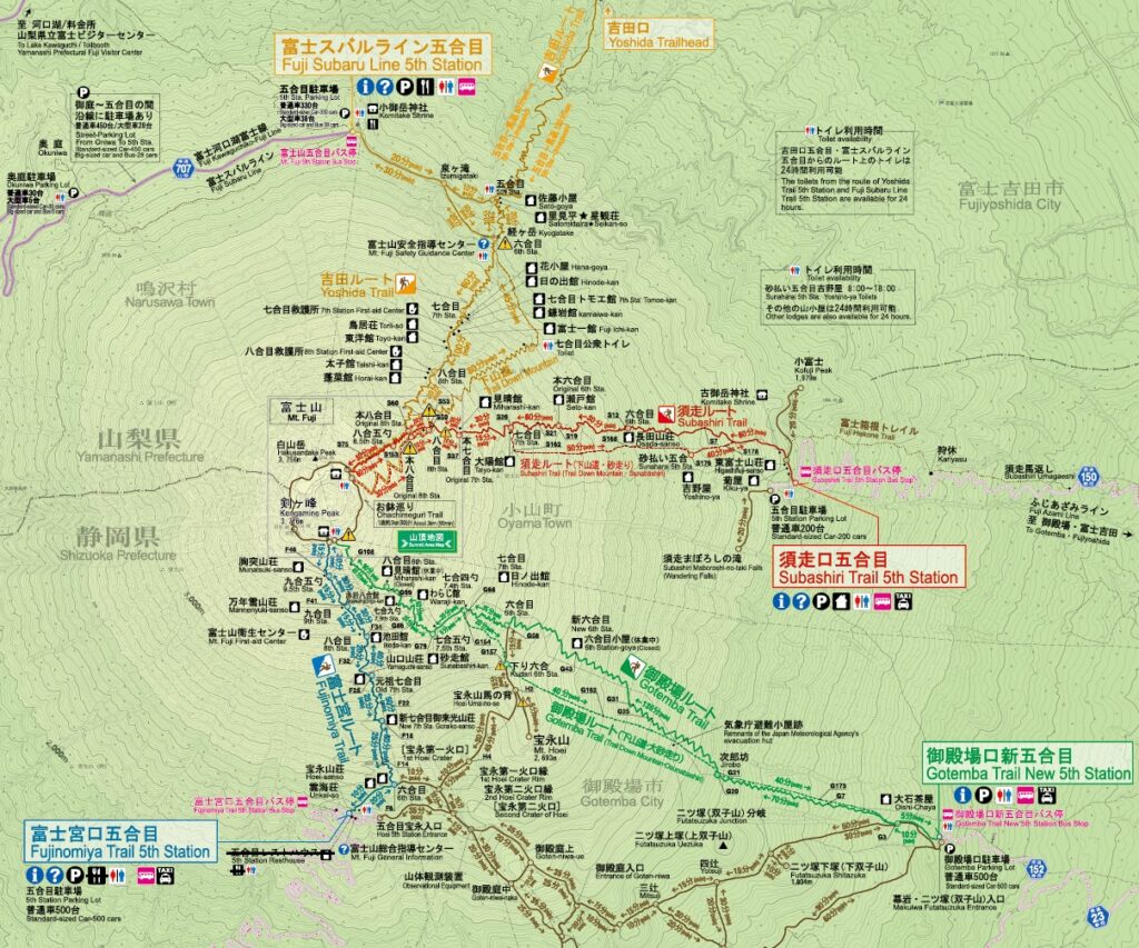 富士山 登山 ルート