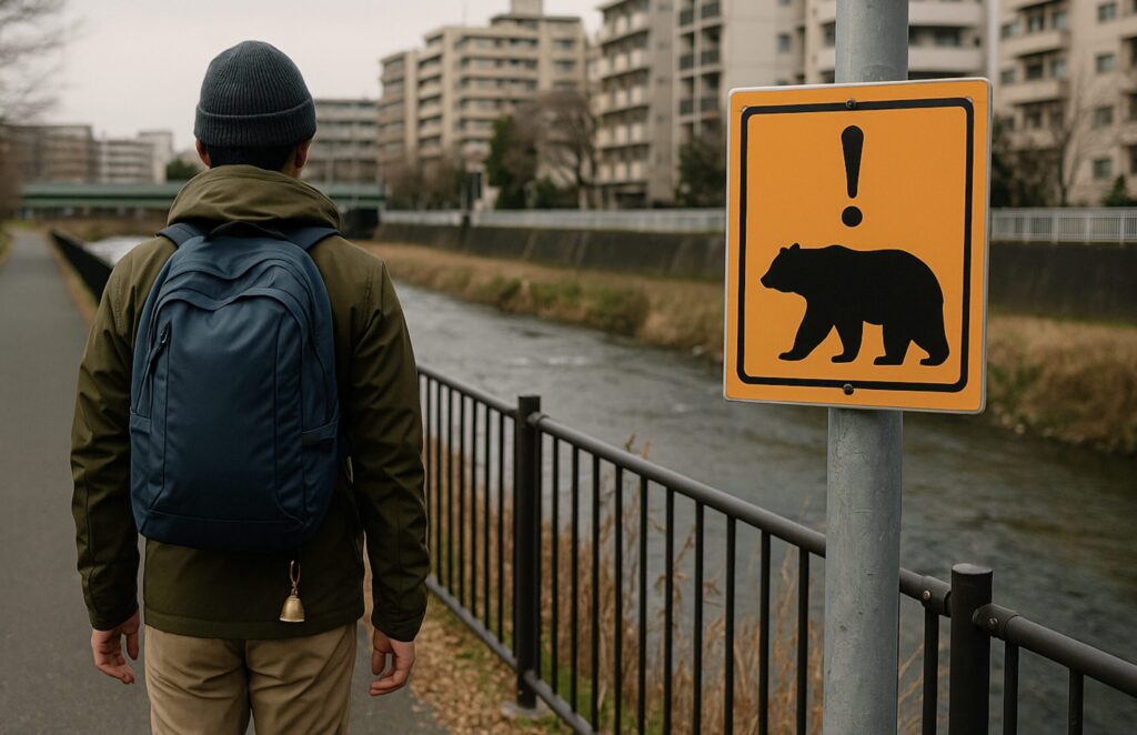 高尾山 熊 市街地