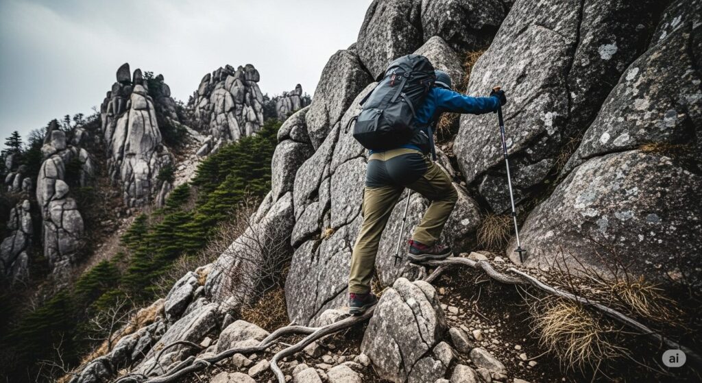 筑波山 登山 きつい