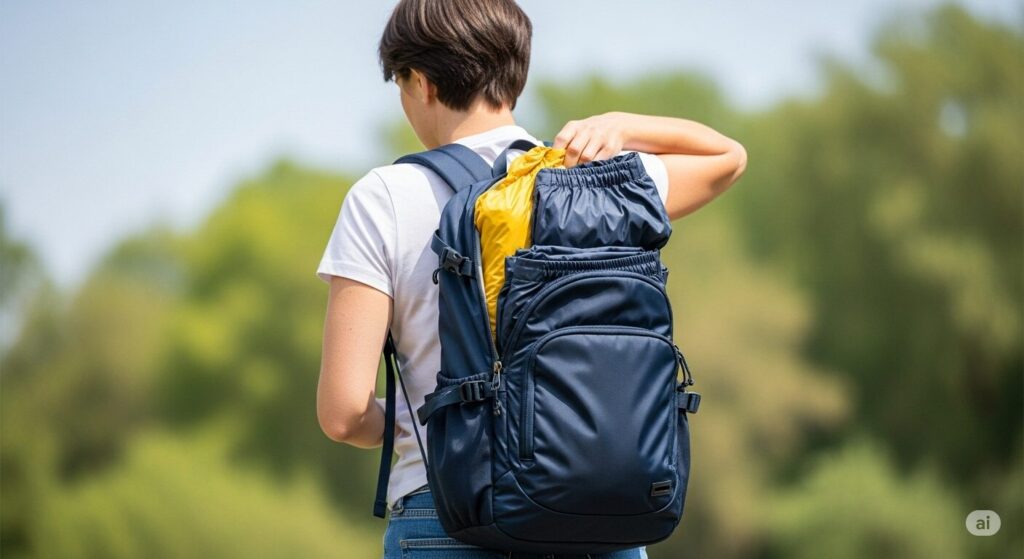 登山 レインウェア コンパクト