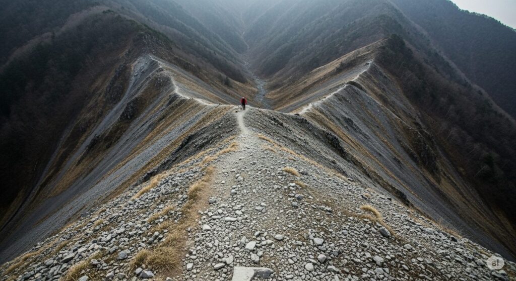 川苔山 滑落 蟻地獄