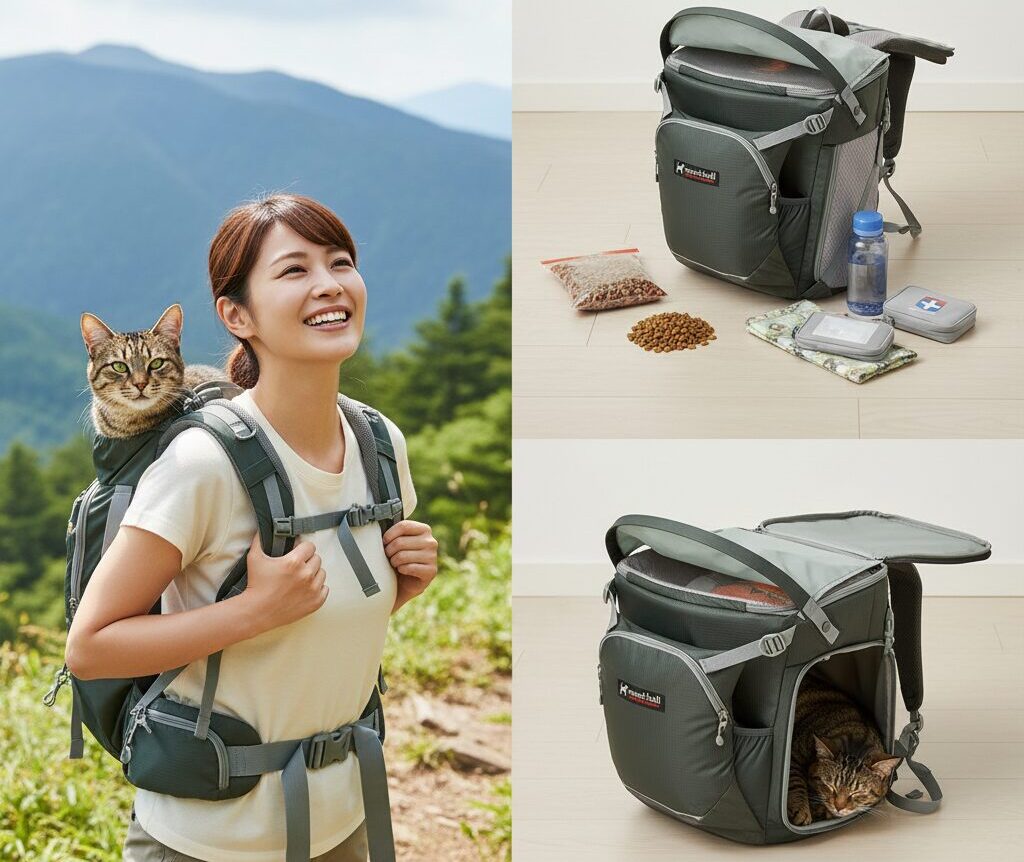猫 キャリーリュック モンベル 口コミ