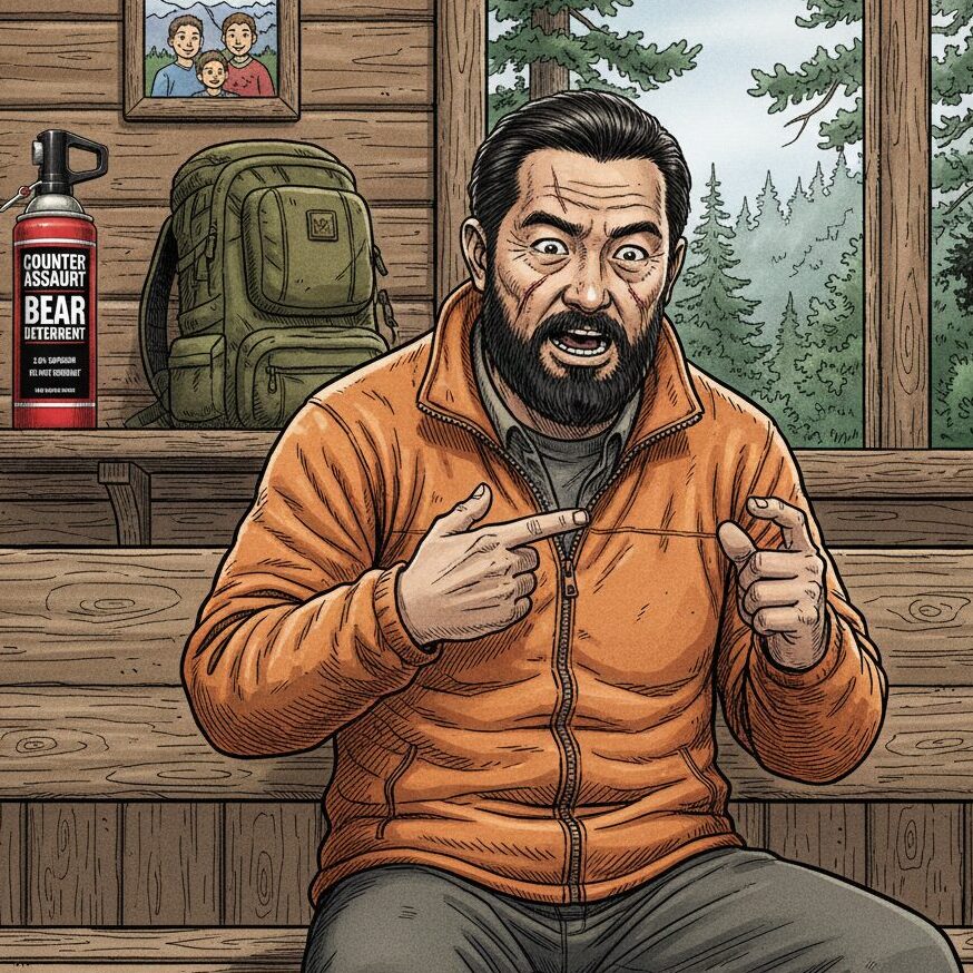 熊スプレー 助かった