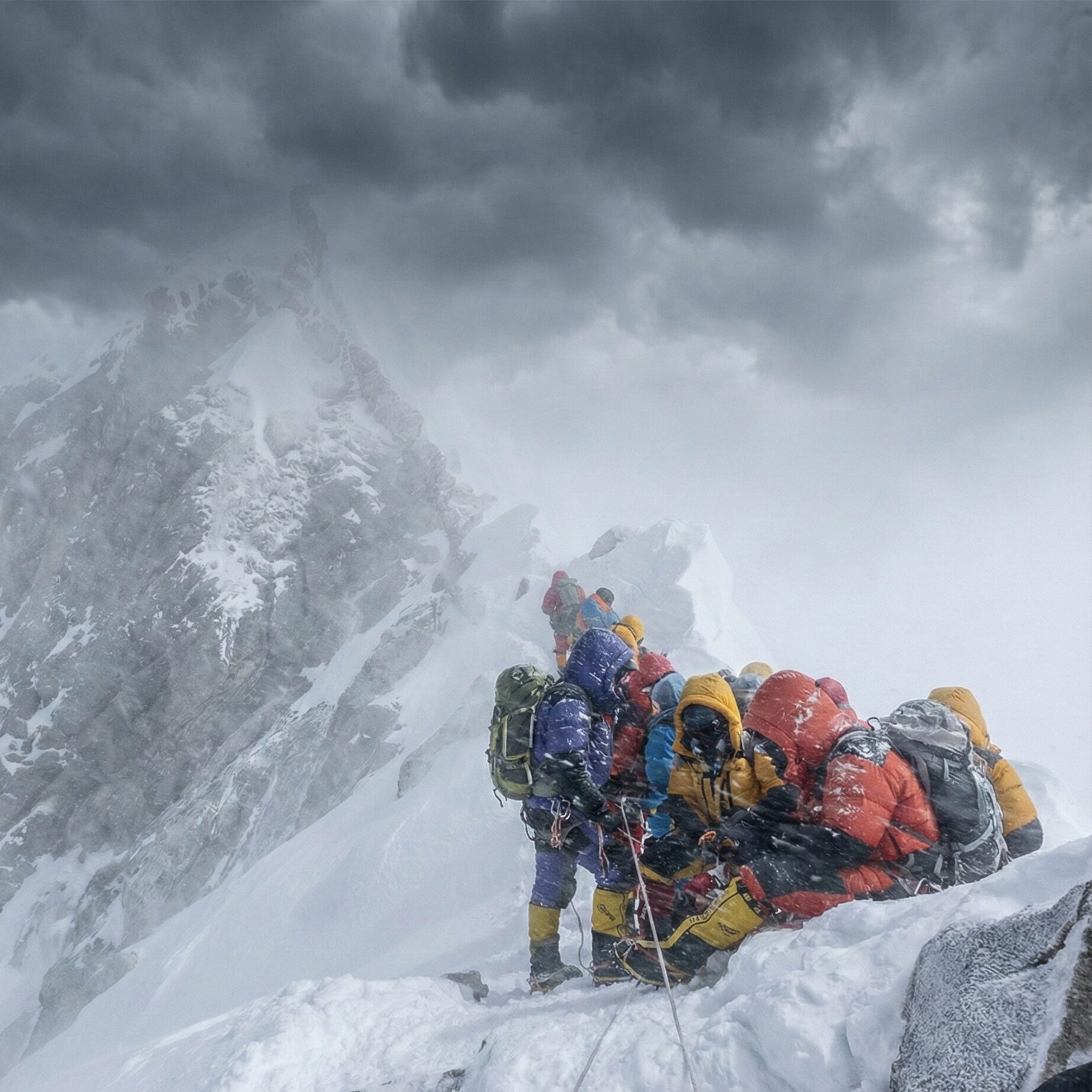 1996年 エベレスト 大量遭難 渋滞