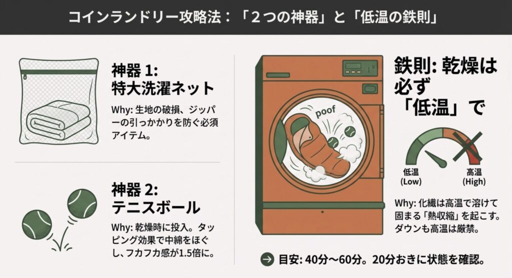 コインランドリー攻略法	