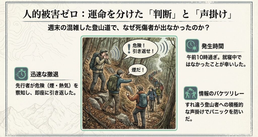 人的被害ゼロに繋がった避難行動